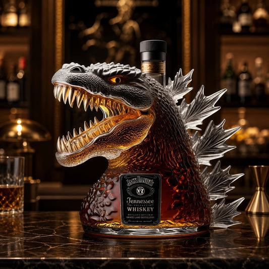 Godzilla 70th Anniversary Whisky Bottle