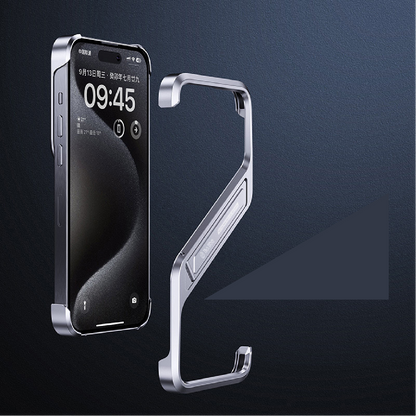 Unique S-shaped Borderless T-stand Phone Case