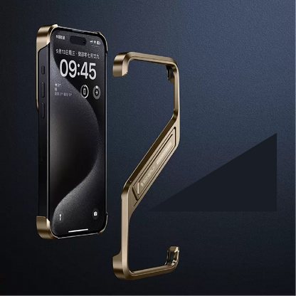 Unique S-shaped Borderless T-stand Phone Case