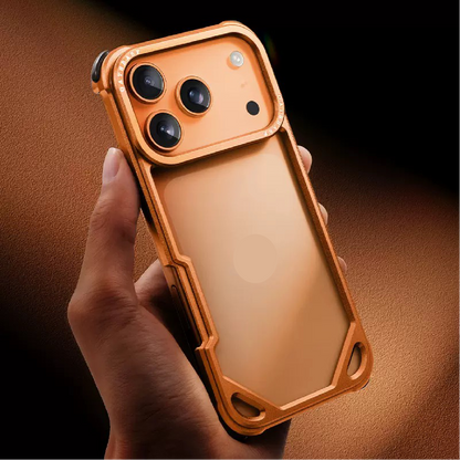 Metal Frame Airbag Anti-fall Mobile Phone Case
