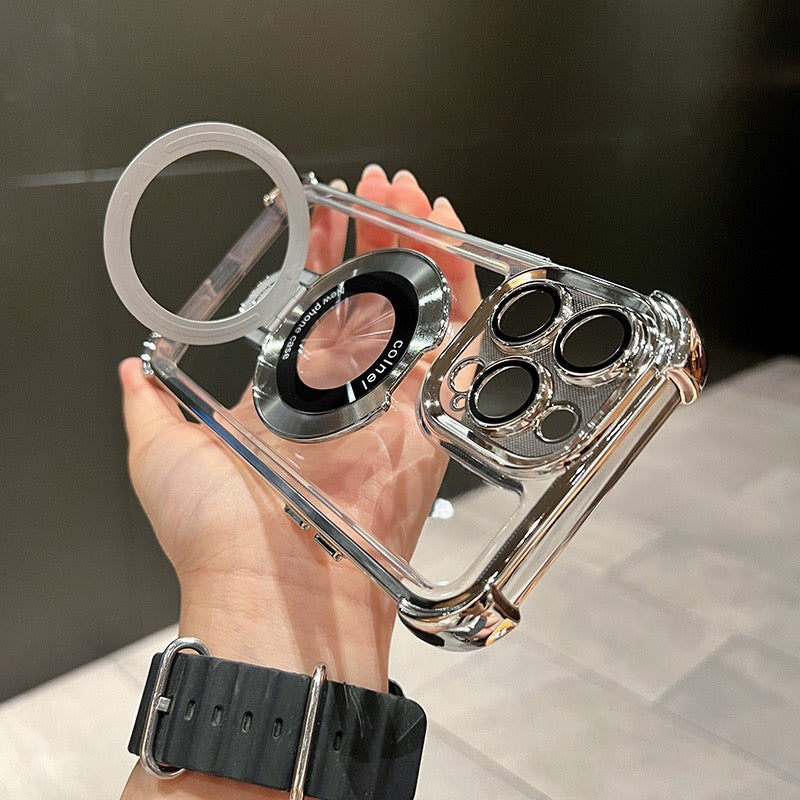 Fashion Anti-fall Bracket Magnetic Phone Case