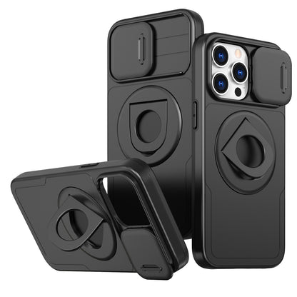 Lens Protection Ring Holder Magnetic Phone Case