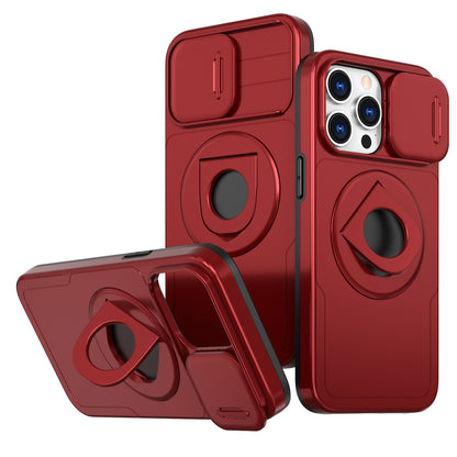 Lens Protection Ring Holder Magnetic Phone Case