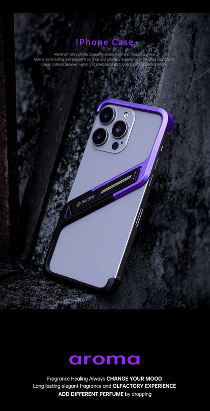 Unique S-shaped Borderless T-stand Phone Case