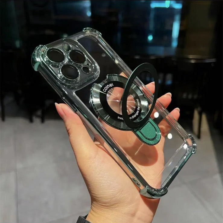 Fashion Anti-fall Bracket Magnetic Phone Case