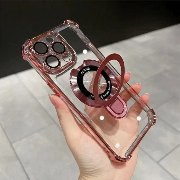 Fashion Anti-fall Bracket Magnetic Phone Case