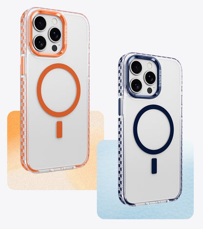 Magnetic Colorful Spot Lens Bracket Phone Case