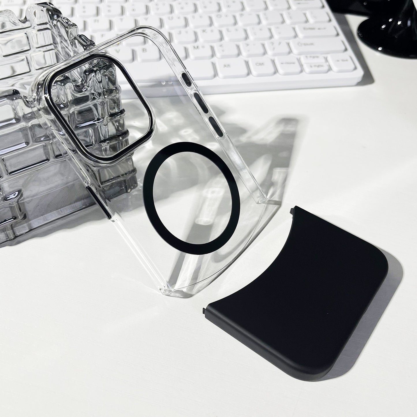 2-in-1 Spliced Magnetic Phone Case