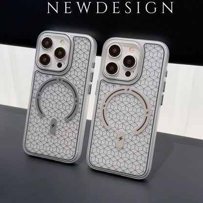 Lightning Frosted Magnetic Phone Case