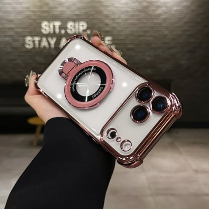 Fashion Anti-fall Bracket Magnetic Phone Case