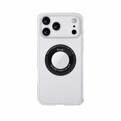 Metal Frame Hollow Magnetic Mobile Phone Case