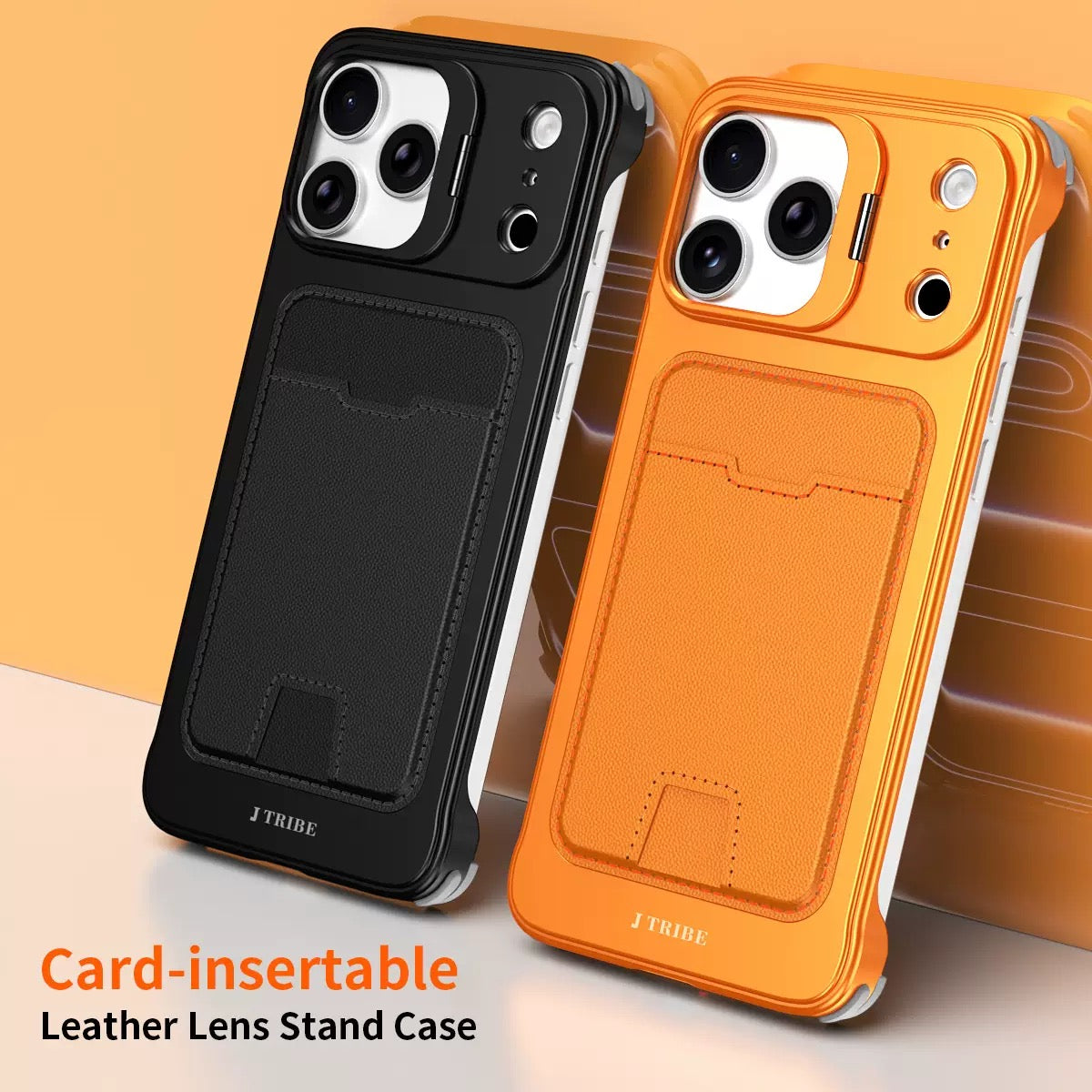 Card Holder Metal Frameless Lens Holder Phone Case