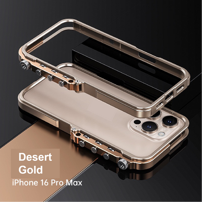 Punk Style Mechanical Arm Metal Phone Case