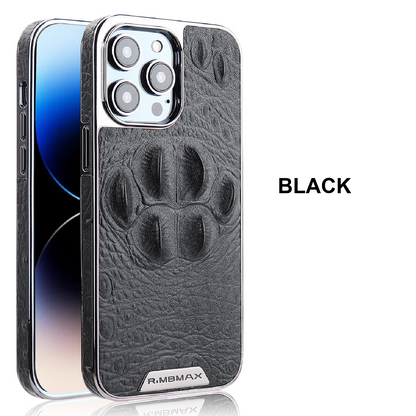 New Genuine Leather Crocodile Pattern Phone Case