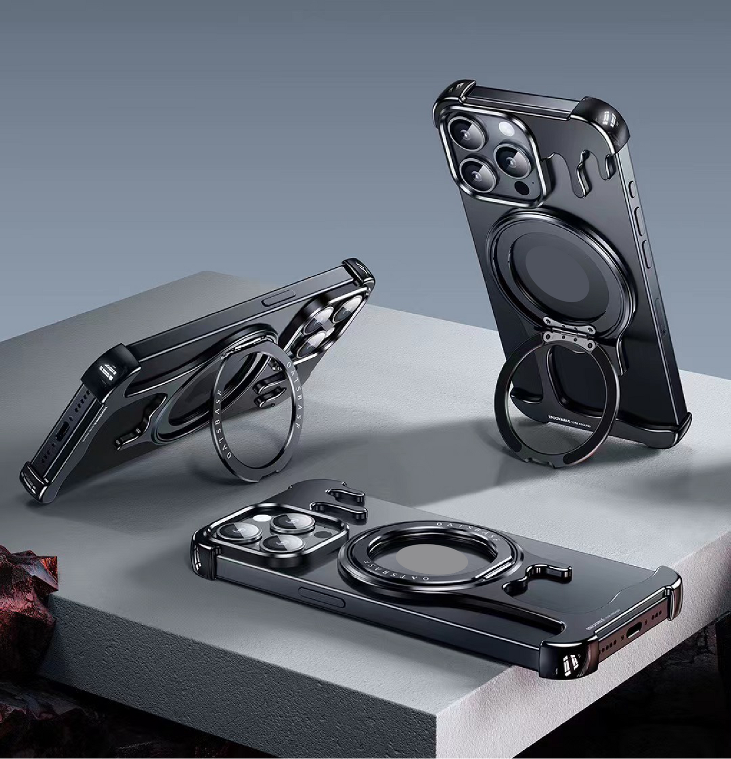 Legendary Borderless Liquid Metal Magnetic Phone Case
