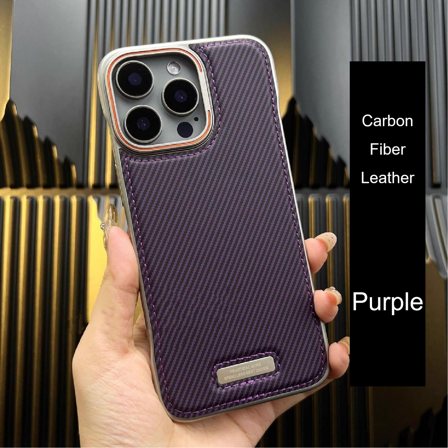 Frameless Leather Magnetic Phone Case