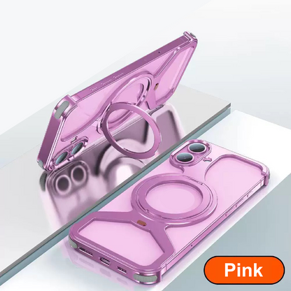 Personalized Metal Frameless Anti-fall Snap Buckle Magnetic Mobile Phone Case