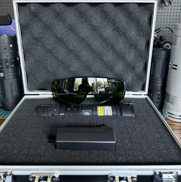 ⚡2026 New Design 120W 900-1100NM Powerful IR Laser Pointer