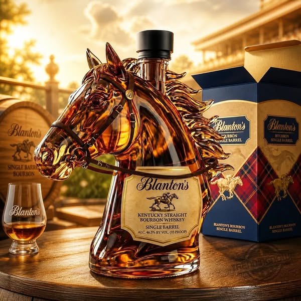 Blanton’s 42nd Anniversary Edition Whiskey Bottle