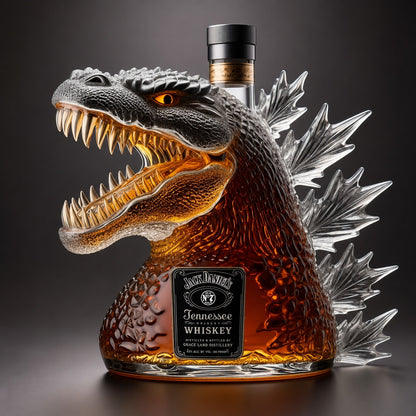 Godzilla 70th Anniversary Whisky Bottle