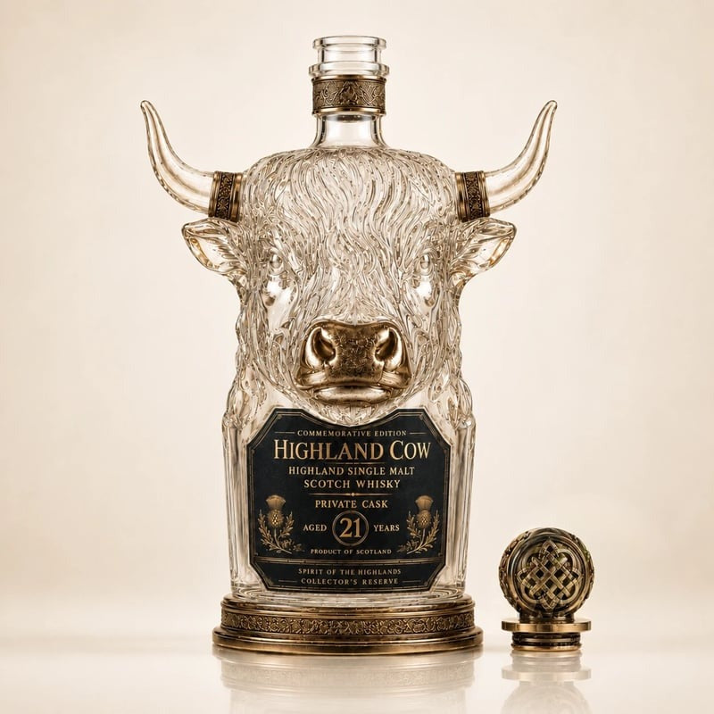 Highland Cow Private Cask 21 Year Bottle