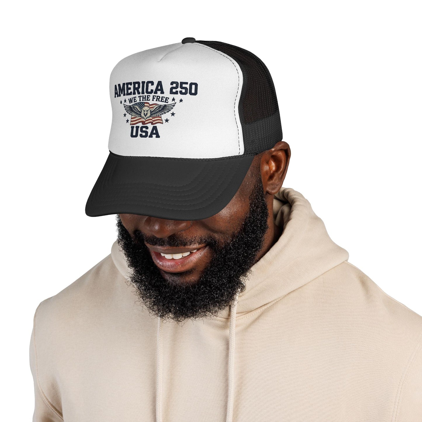 America 250 “We The Free” Patriotic Trucker Hat