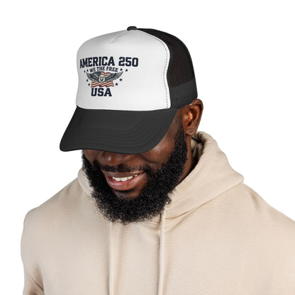 America 250 “We The Free” Patriotic Trucker Hat
