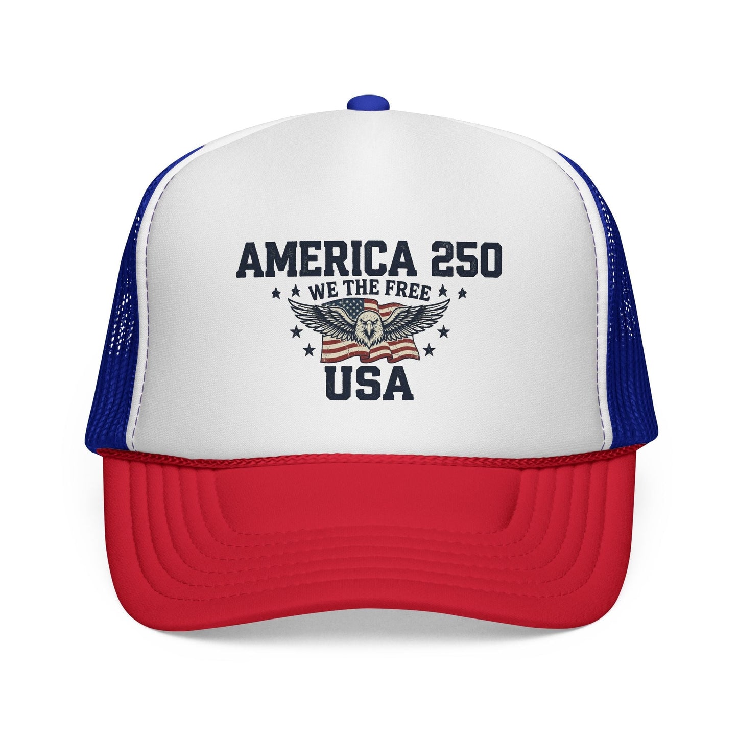 America 250 “We The Free” Patriotic Trucker Hat