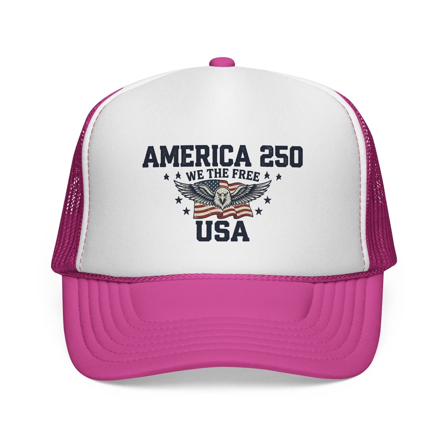 America 250 “We The Free” Patriotic Trucker Hat