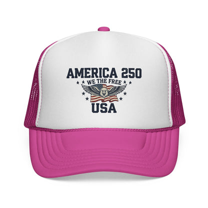 America 250 “We The Free” Patriotic Trucker Hat