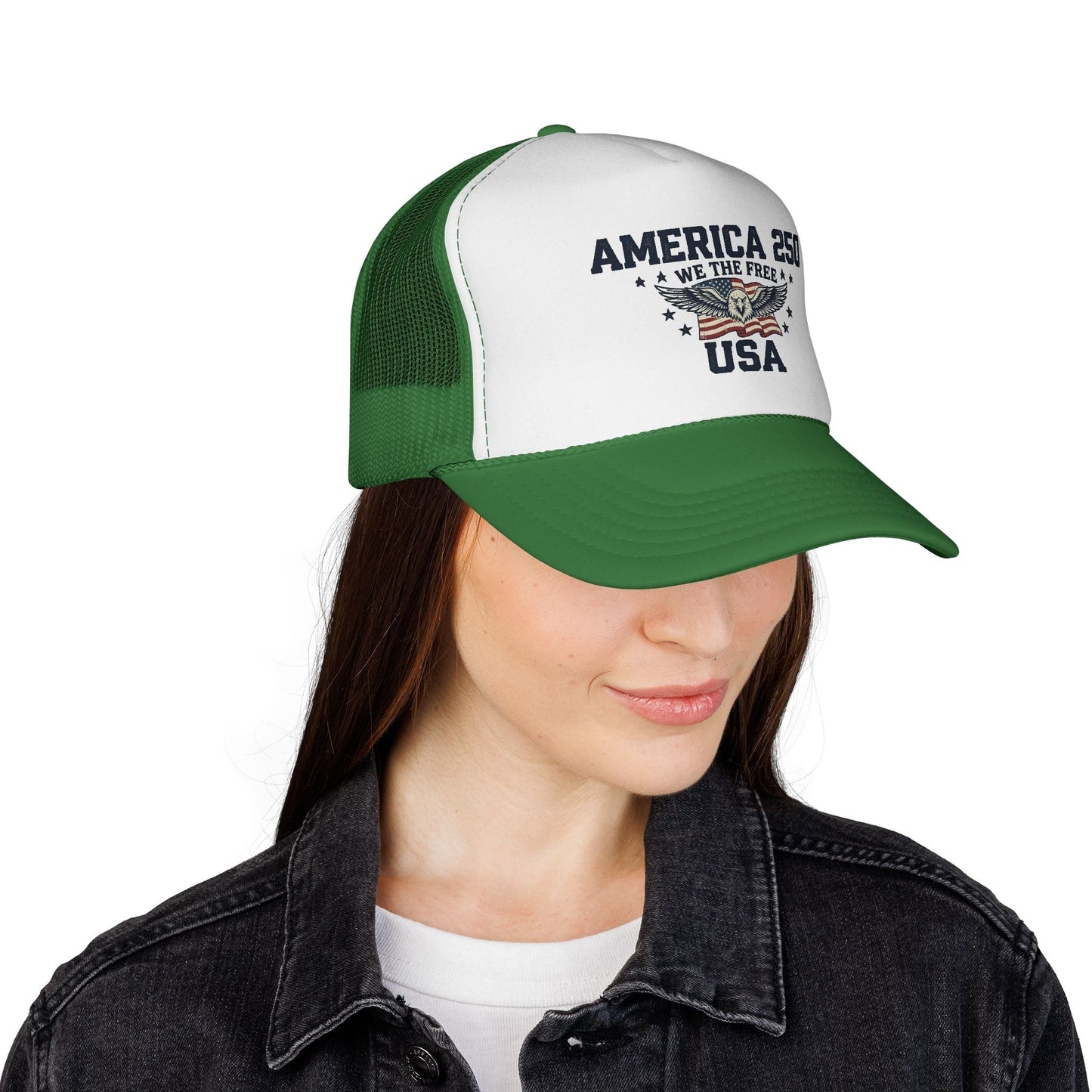 America 250 “We The Free” Patriotic Trucker Hat