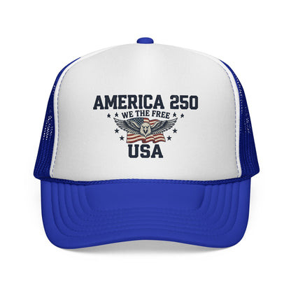 America 250 “We The Free” Patriotic Trucker Hat