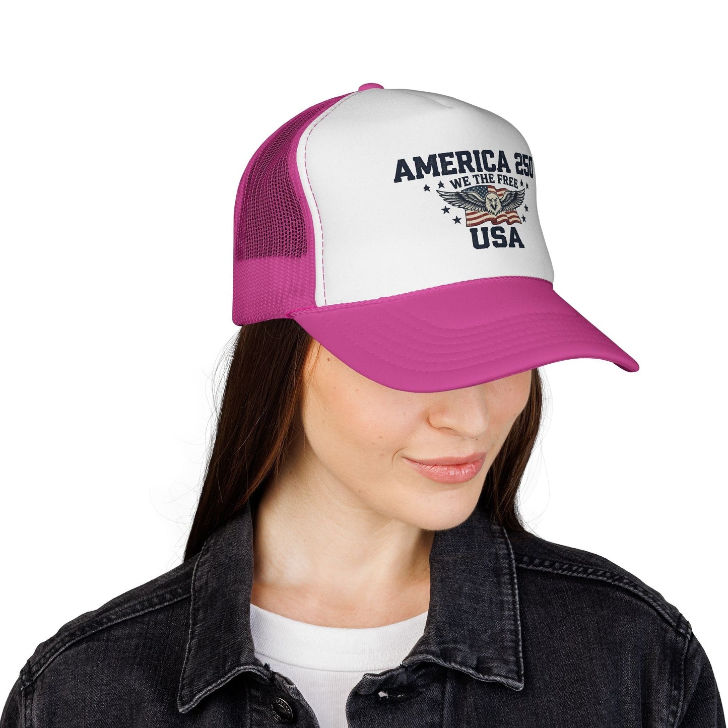 America 250 “We The Free” Patriotic Trucker Hat