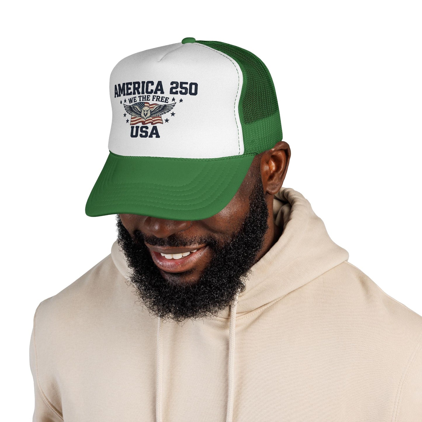 America 250 “We The Free” Patriotic Trucker Hat