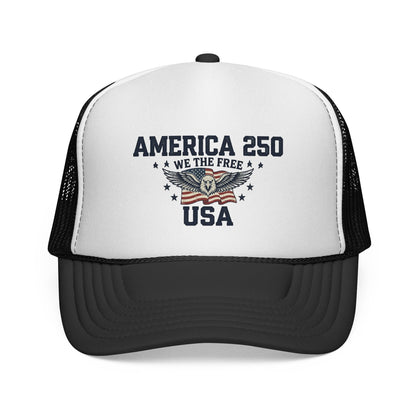 America 250 “We The Free” Patriotic Trucker Hat
