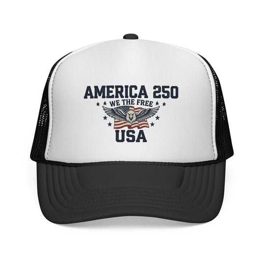 America 250 “We The Free” Patriotic Trucker Hat