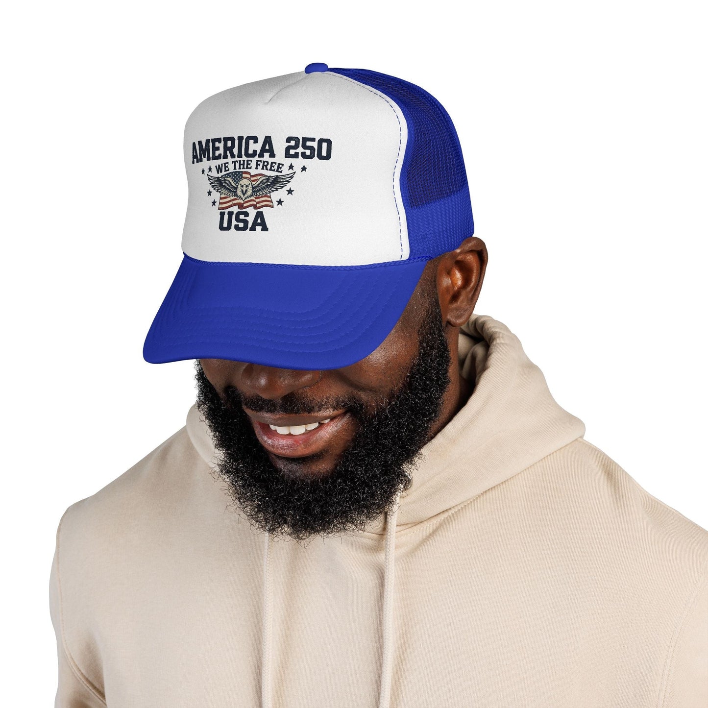 America 250 “We The Free” Patriotic Trucker Hat