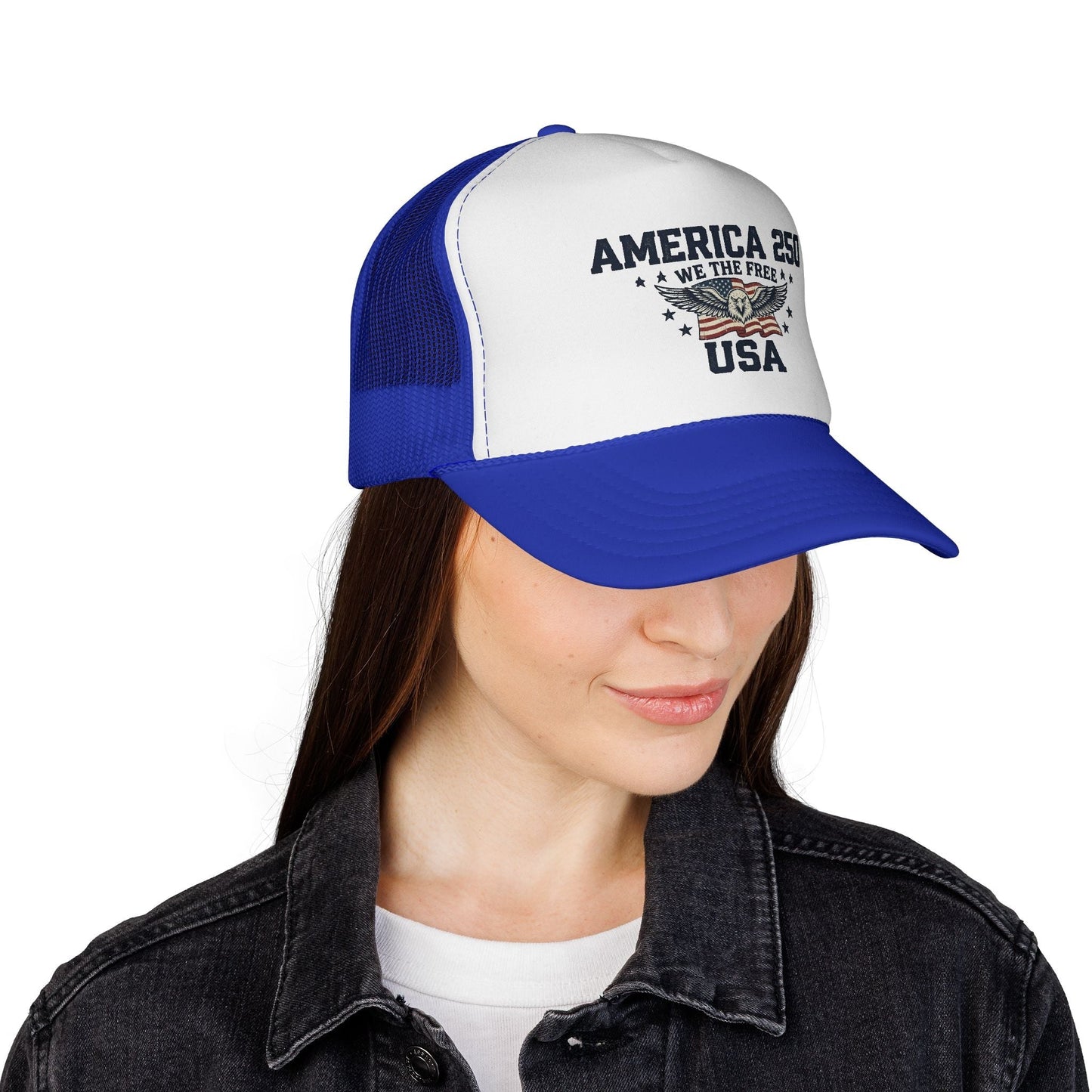 America 250 “We The Free” Patriotic Trucker Hat