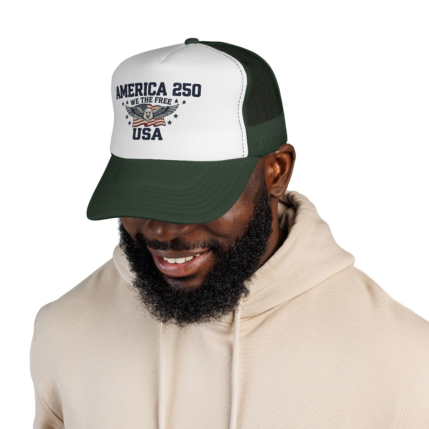 America 250 “We The Free” Patriotic Trucker Hat
