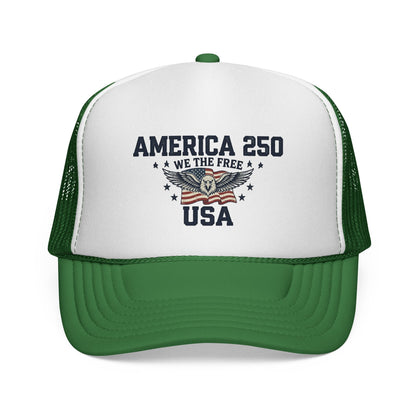 America 250 “We The Free” Patriotic Trucker Hat