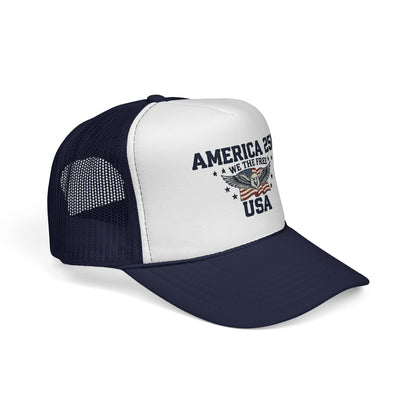 America 250 “We The Free” Patriotic Trucker Hat