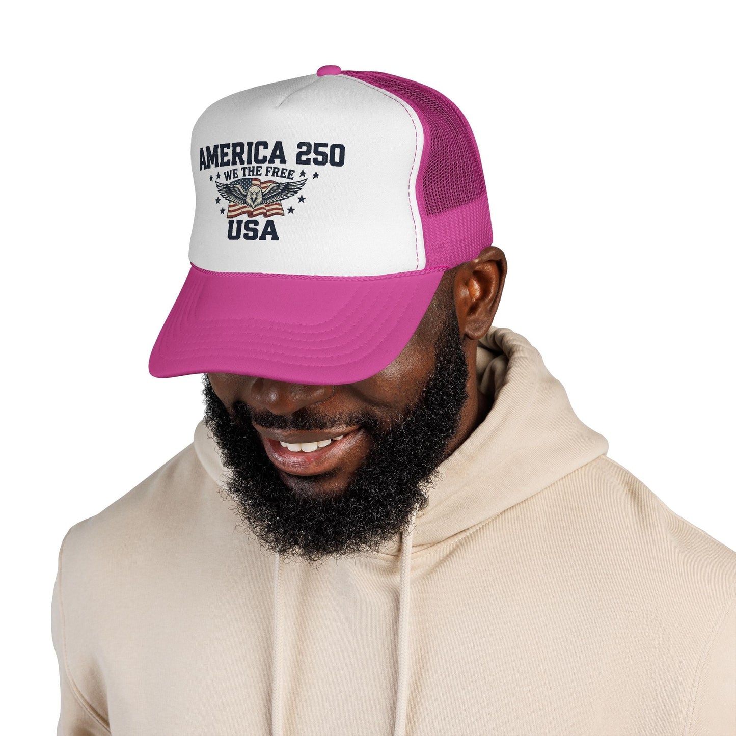 America 250 “We The Free” Patriotic Trucker Hat