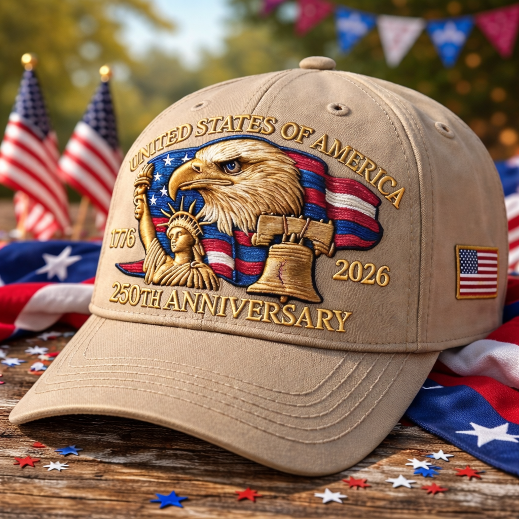 America 250th 1776–2026 Commemorative Hat – Limited Patriotic Edition